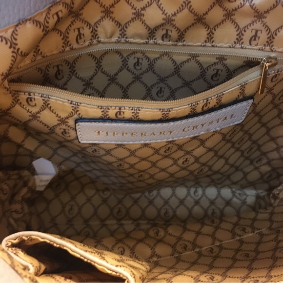 Tipperary Crystal Gray Surrey Hobo Bag Shoulder/Crossbody - Picture 9 of 12